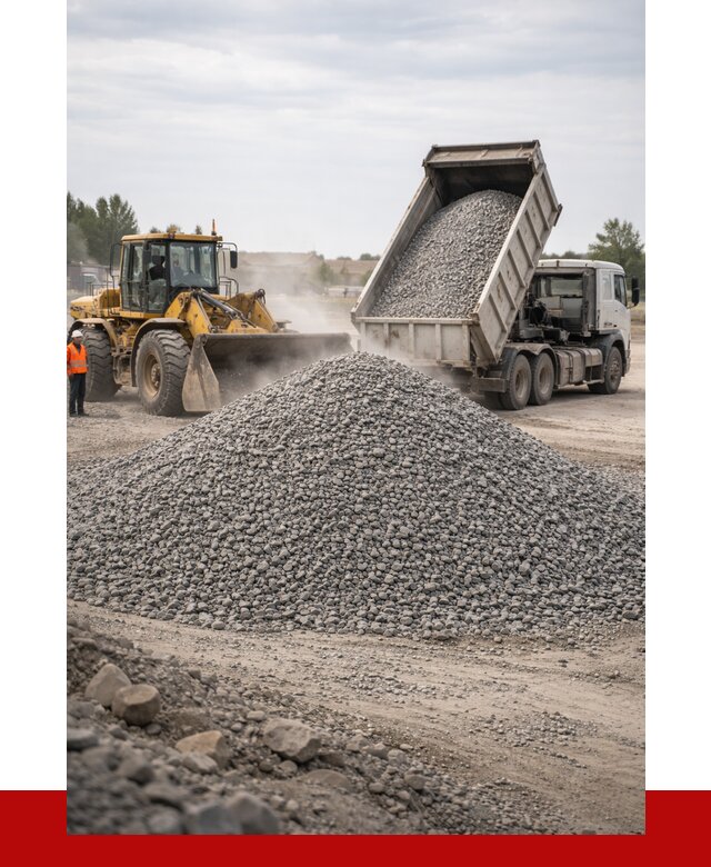 Купить щебень с доставкой в Жигулёвске от 2530 руб. | ПРОНЕРУДЖгл