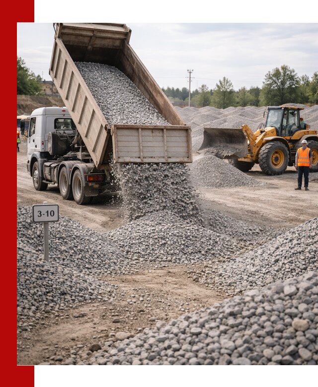 Гранитный щебень фракции 3–10: доставка и продажа в Жигулёвске