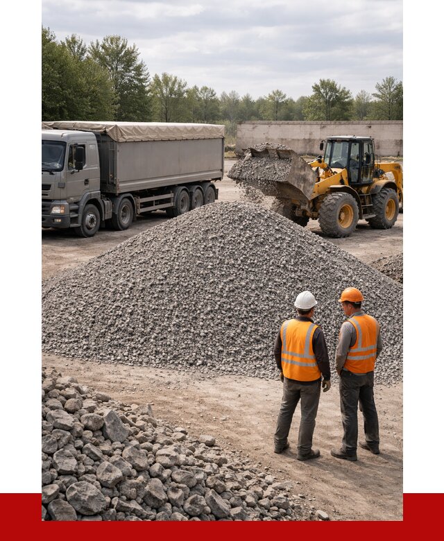 Гранитный щебень фракция 5-20 в Жигулёвске от 4250 руб | ПРОНЕРУДЖгл