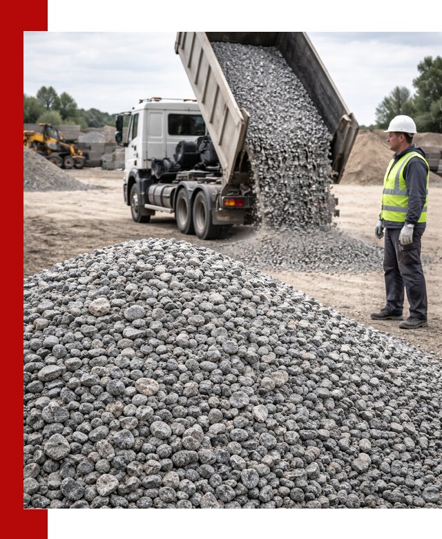 Доставка и продажа гранитного щебня фракции 5-20 в Жигулёвске