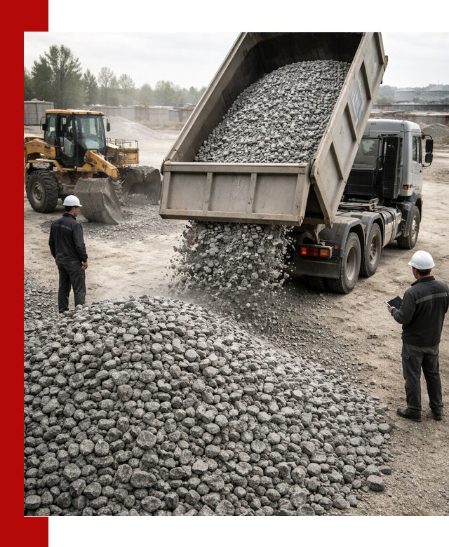 Доставка гранитного щебня фракции 20-40 в Жигулёвске