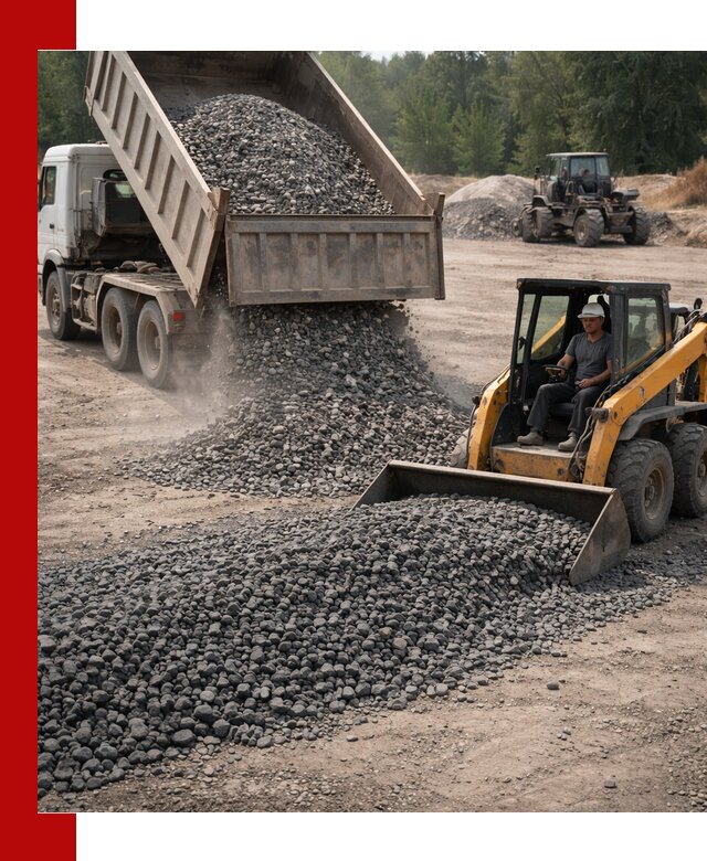 Гранитный щебень фракция 40-70 с доставкой в Жигулёвске