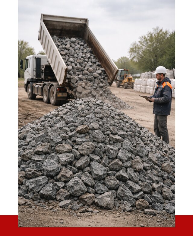 Гранитный щебень фракция 100-200 в Жигулёвске от 4250 р. ПРОНЕРУДЖгл