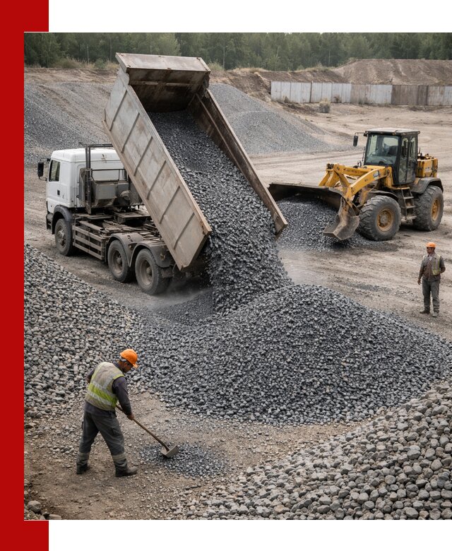 Щебень габбро-диабаз фр. 5-20 с доставкой в Жигулёвске