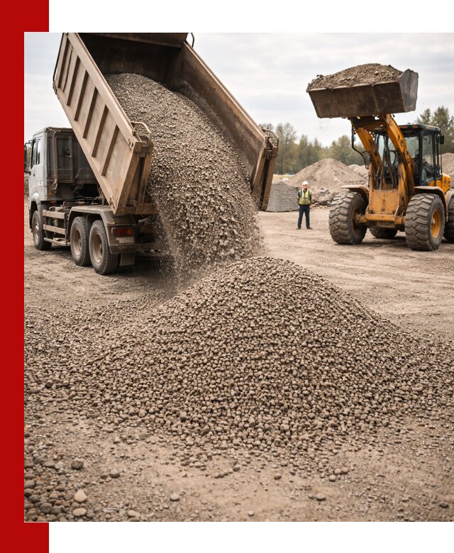 Гравийный щебень фракция 3–10 с доставкой в Жигулёвске