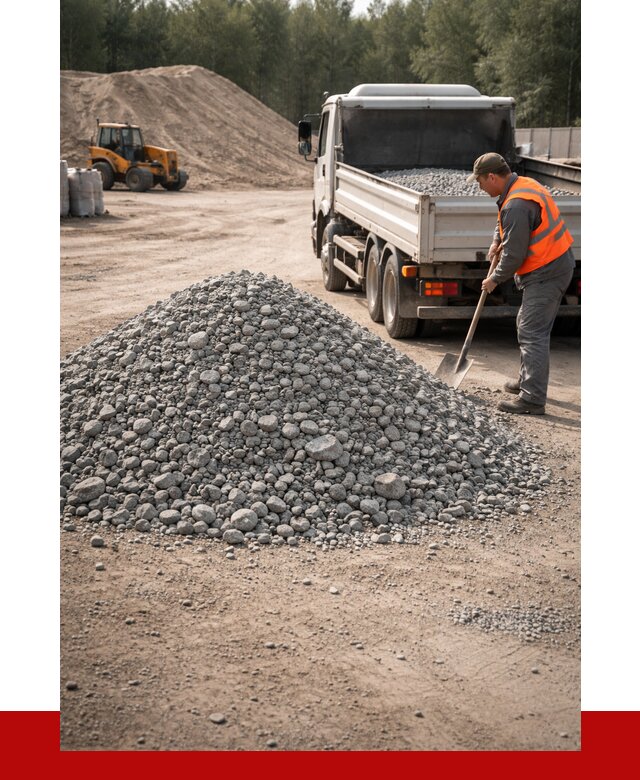 Гравийный щебень фракция 5-10 в Жигулёвске от 2226 р. | ПРОНЕРУДЖгл