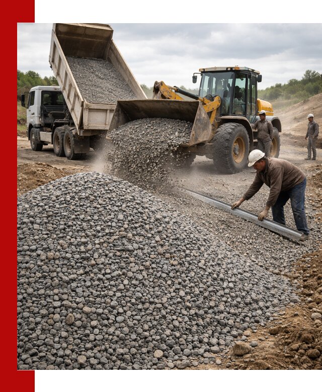 Гравийный щебень фракция 5-20 с доставкой в Жигулёвске