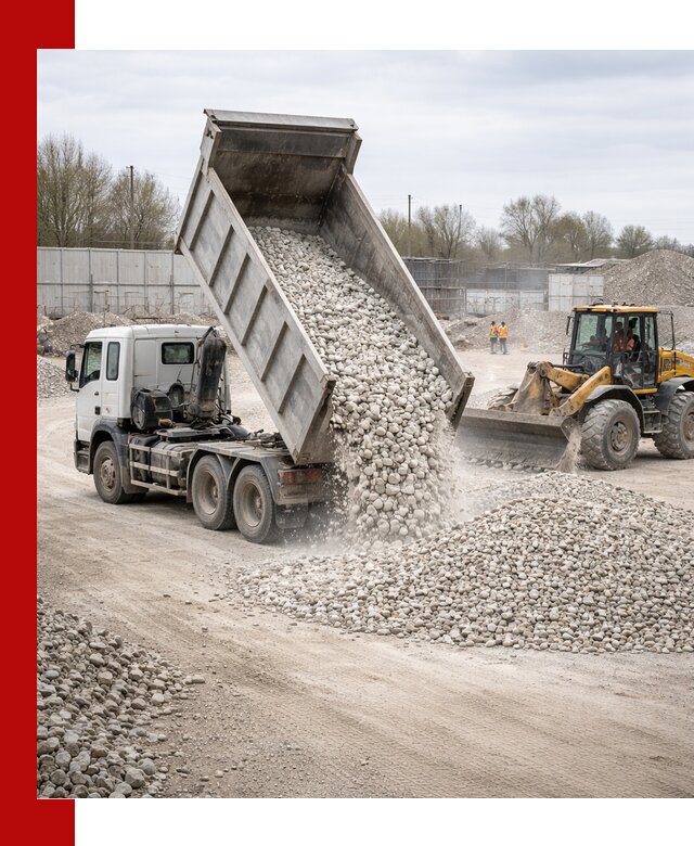 Доставка и продажа известнякового щебня в Жигулёвске
