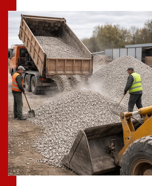 Доломитовый щебень фракции 5-20 с доставкой в Жигулёвске