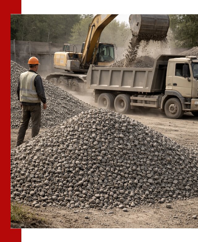 Шлаковый щебень фракция 5-20 с доставкой в Жигулёвске