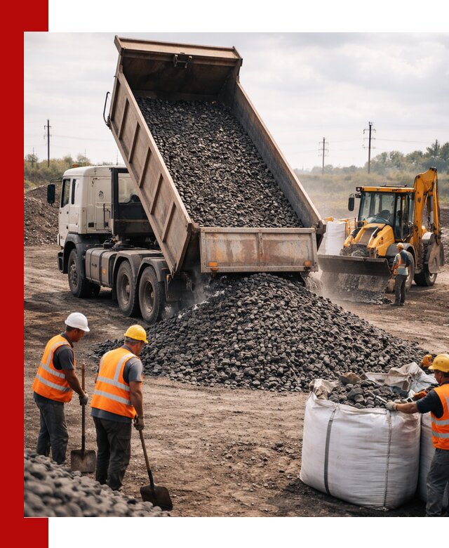 Шлаковый щебень фракция 40-70 с доставкой в Жигулёвске