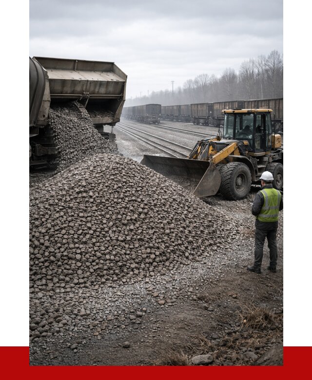 Купить железнодорожный щебень в Жигулёвске от 2833 р. | ПРОНЕРУДЖгл