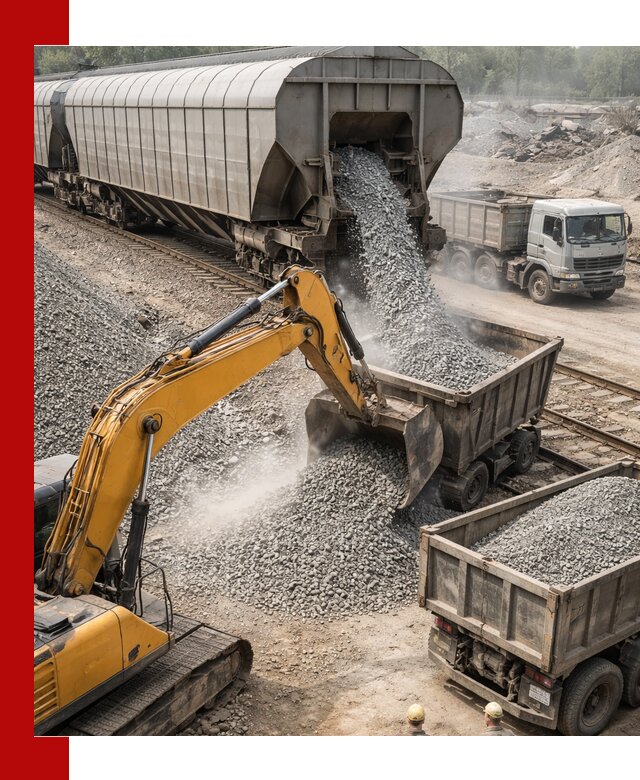 Доставка железнодорожного щебня в Жигулёвске крупными партиями быстрого отгруза