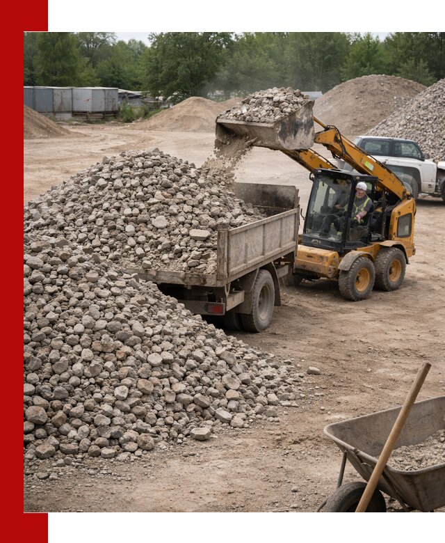 Доставка вторичного щебня в Жигулёвске для строительных работ