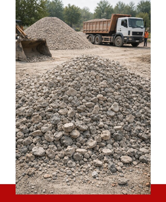 Вторичный щебень фракция 20-40 в Жигулёвске от 2226 р ПРОНЕРУДЖгл