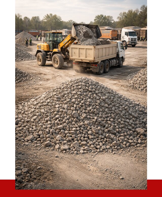 Вторичный щебень фракция 40-70 в Жигулёвске от 1761 р, ПРОНЕРУДЖгл