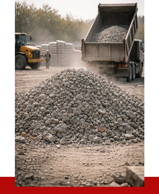 Вторичный щебень фракция 70-150 в Жигулёвске от 1417 р. | ПРОНЕРУДЖгл