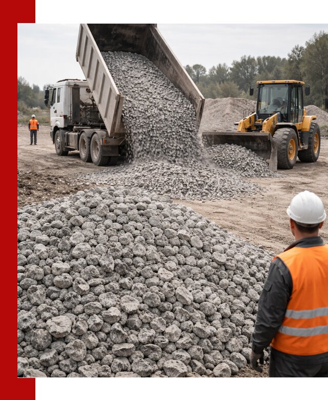 Доставка бетонного щебня фракции 20-40 в Жигулёвске