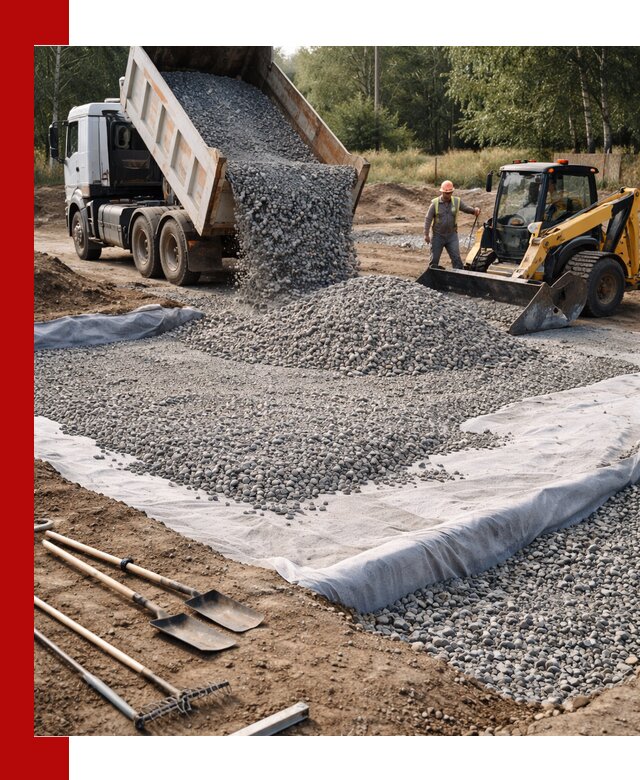 Щебень для фундамента с доставкой в Жигулёвске