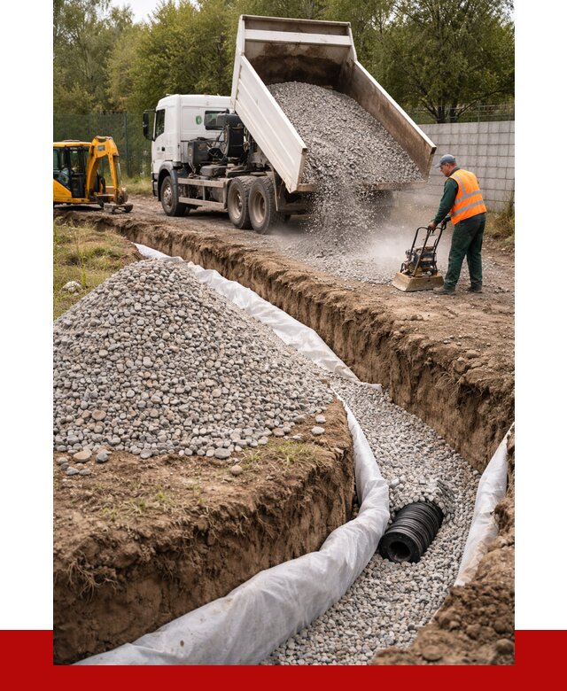 Щебень для дренажа в Жигулёвске от 1872 р., ПРОНЕРУДЖгл доставка