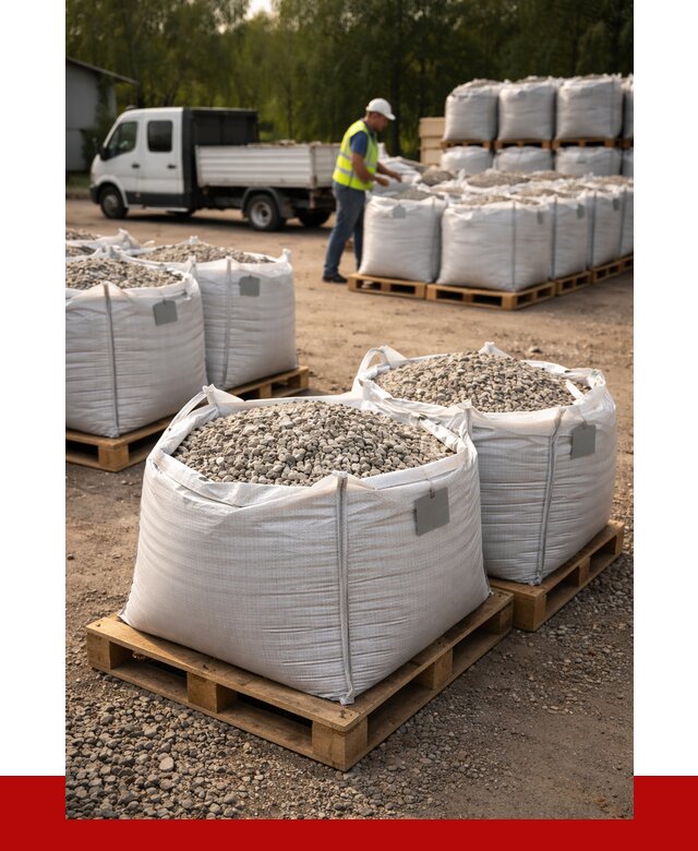 Щебень в мешках с доставкой в Жигулёвске от 4250 р. | ПРОНЕРУДЖгл