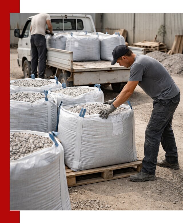 Доставка щебня в мешках по выгодным ценам в Жигулёвске