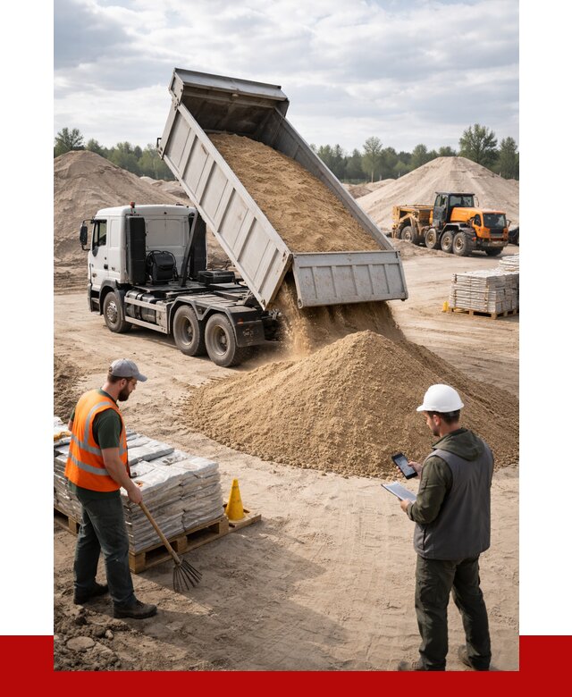Карьерный песок с доставкой в Жигулёвске от 3643 р. ПРОНЕРУДЖгл