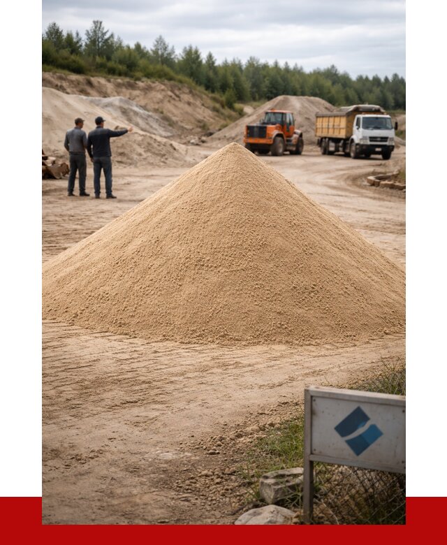 Карьерный песок навалом в Жигулёвске от 1821 р. | ПРОНЕРУДЖгл