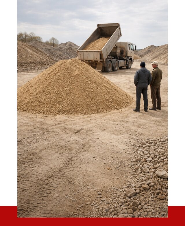 Карьерный песок крупнозернистый в Жигулёвске от 8601 р | ПРОНЕРУДЖгл