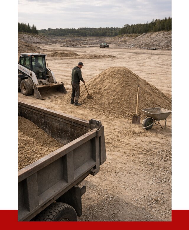 Карьерный песок среднезернистый в Жигулёвске, от 2226 р. ПРОНЕРУДЖгл