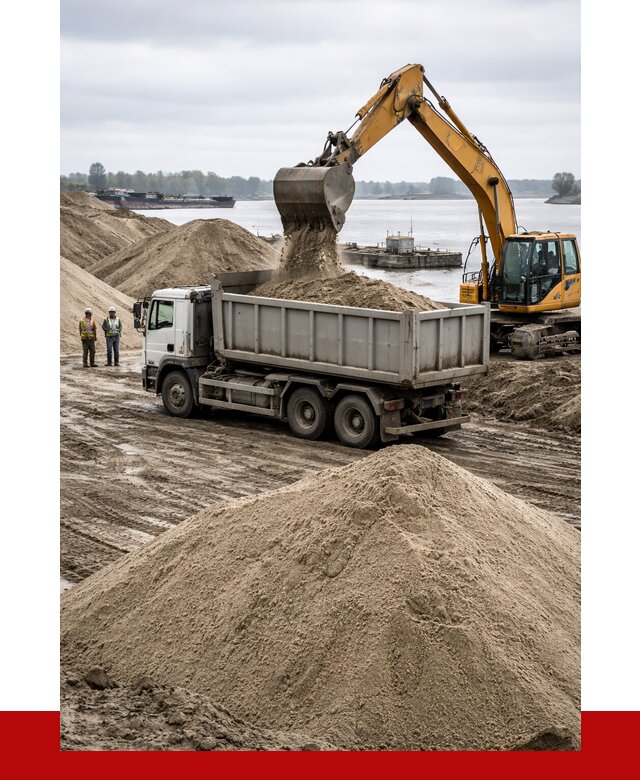 Купить речной песок навалом в Жигулёвске от 1821 р., ПРОНЕРУДЖгл