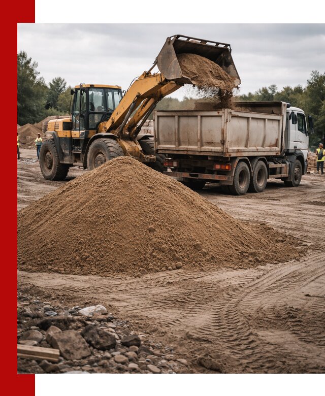 Доставка речного песка навалом в Жигулёвске быстро и выгодно