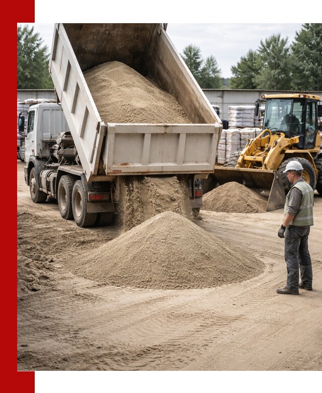 Поставка и доставка песка для бетона в Жигулёвске