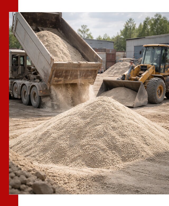 Кварцевый песок с доставкой в Жигулёвске для строительных работ