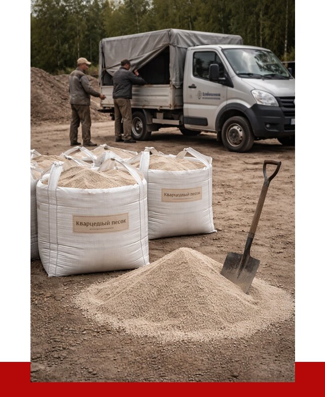Кварцевый песок для пескоструя в Жигулёвске от 4554 р. | ПРОНЕРУДЖгл