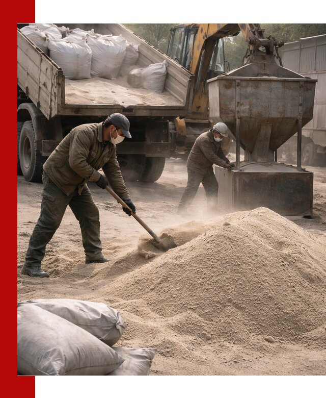 Кварцевый песок для пескоструя в Жигулёвске — доставка и качество