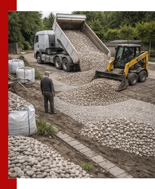 Доставка морской гальки оптом и в розницу в Жигулёвске