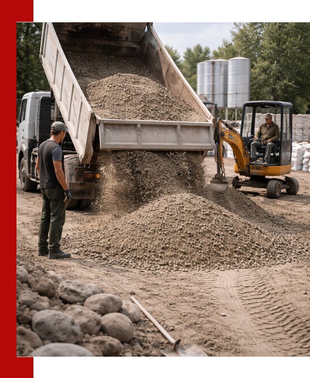 Доставка ПГС С3 в Жигулёвске самосвалами и миксерами