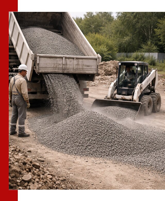 Доставка гравийного отсева 0-5 в Жигулёвске оптом и в розницу