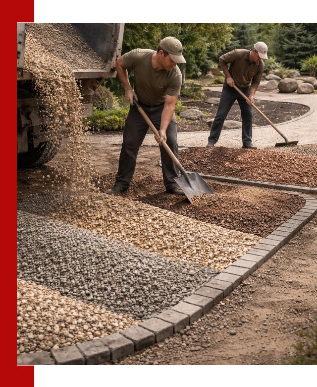 Декоративная крошка для ландшафта в Жигулёвске — продажа и доставка