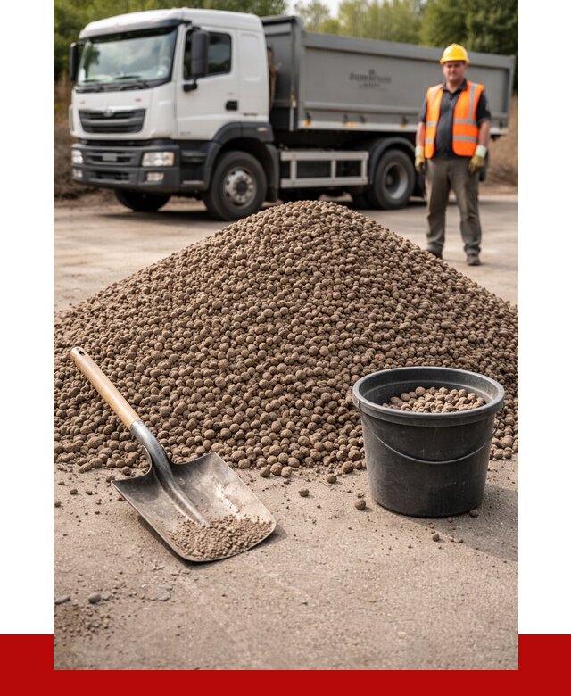 Керамзит фракция 10-20 в Жигулёвске от 4250 р. с доставкой | ПРОНЕРУДЖгл