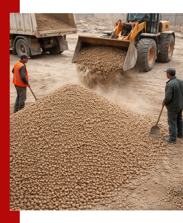 Керамзит фракция 10-20 с доставкой в Жигулёвске