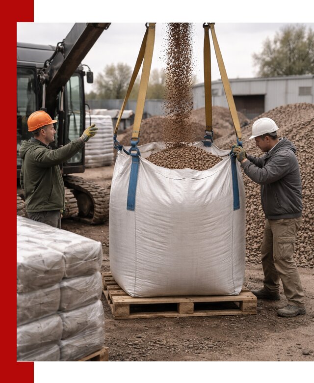 Керамзит в биг-бегах с доставкой в Жигулёвске