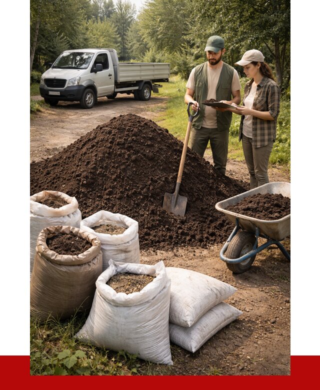 Купить грунт с доставкой в Жигулёвске от 4554 р. за м3 | ПРОНЕРУДЖгл