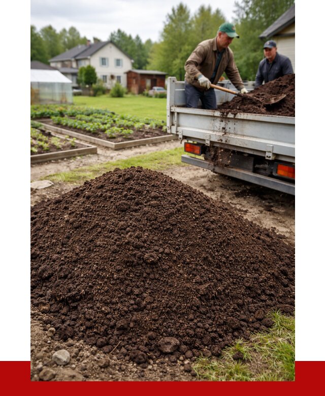 Плодородный грунт в Жигулёвске с доставкой от 4250 р. | ПРОНЕРУДЖгл
