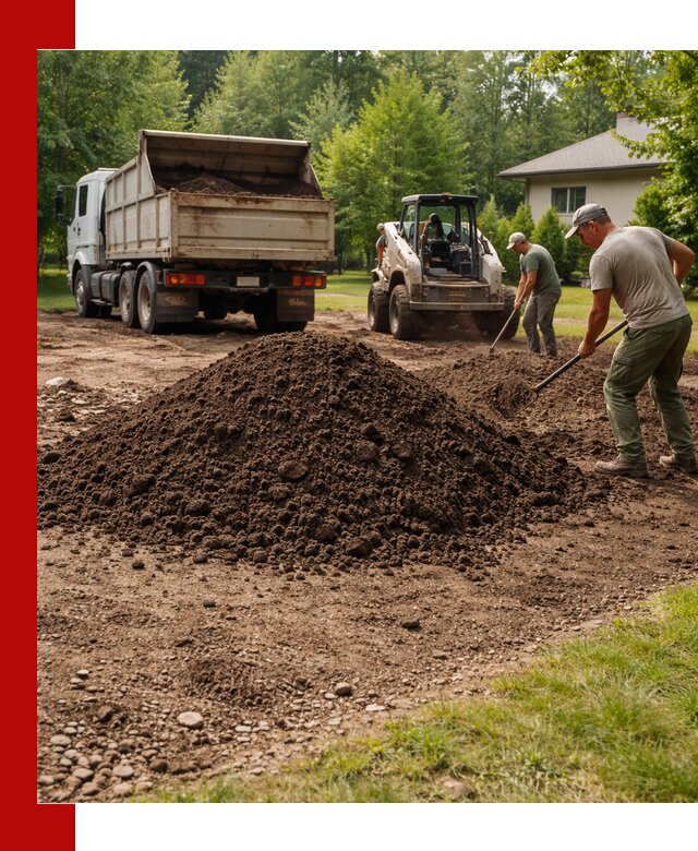 Доставка и укладка грунта для газона в Жигулёвске