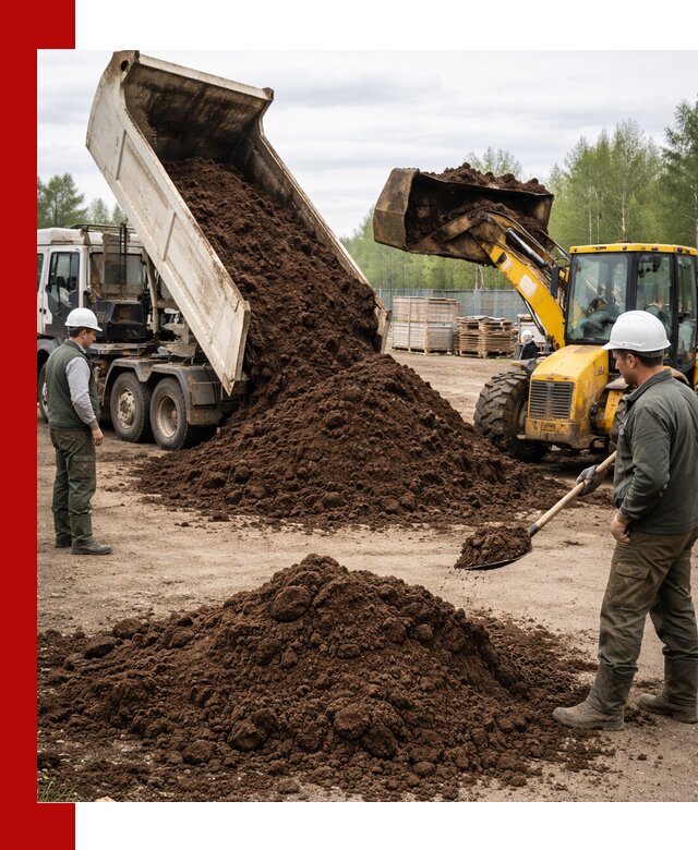 Доставка торфа оптом и в мешках в Жигулёвске