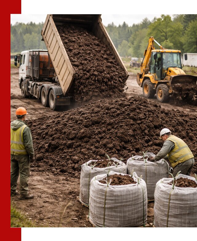 Доставка нейтрального торфа в Жигулёвске оптом и в розницу
