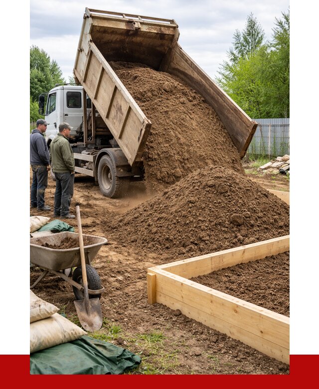 Торфо песчаная смесь в Жигулёвске с доставкой от 1872 р. | ПРОНЕРУДЖгл