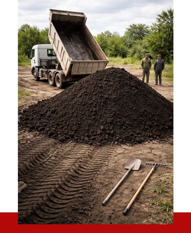 Купить чернозем навалом в Жигулёвске от 1214 р. за куб | ПРОНЕРУДЖгл